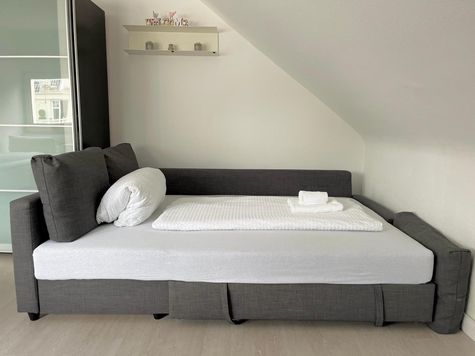 3Sz Penthaus Luna Am Sandstrand Mit Meerblick & Balkon Lübeck Exterior foto