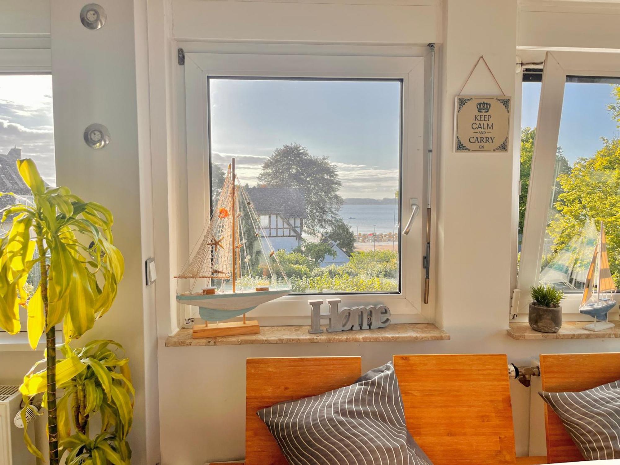 3Sz Penthaus Luna Am Sandstrand Mit Meerblick & Balkon Lübeck Exterior foto